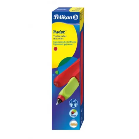 Pióro kulkowe Pelikan Twist Zielono-czerwone - 3